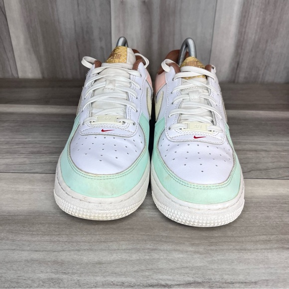 Nike Air Force 1 Low GS Ice Cream Girls 5Y or women’s 6.5 Cute Sneakers - Picture 3 of 8